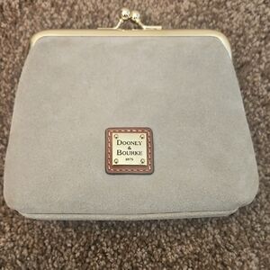 Dooney & Bourke Cream Suede Clutch